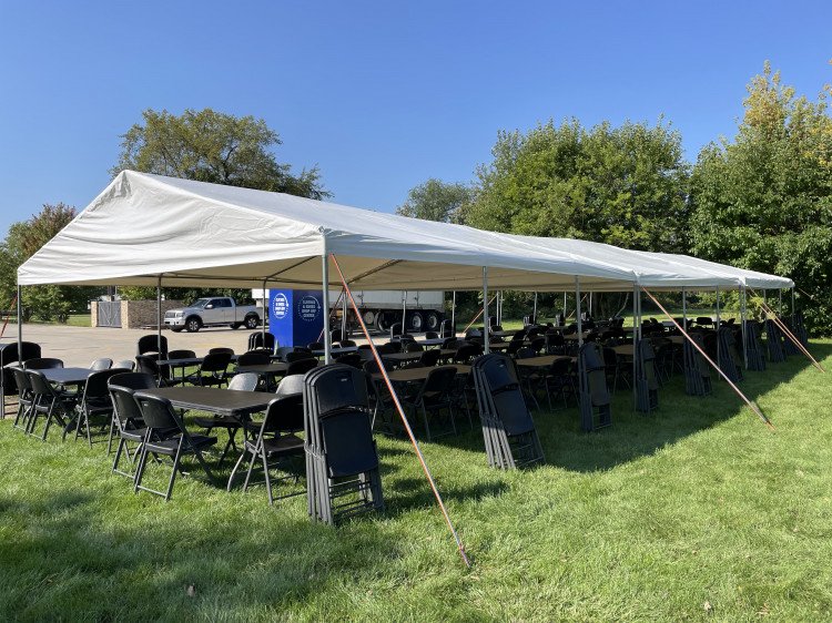 Tables and Chairs Set up (200-300)