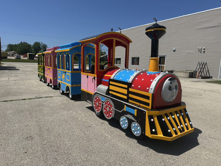 Trackless  Train
